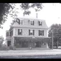 Negative, glass plate