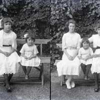 Negative, glass plate