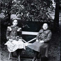 Negative, glass plate