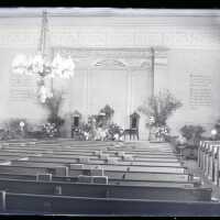 Negative, glass plate
