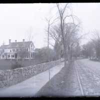 Negative, glass plate