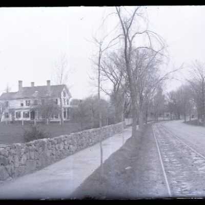Negative, glass plate