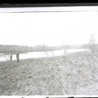 Negative, glass plate