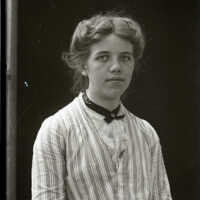 Negative, glass plate