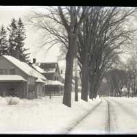 Negative, glass plate