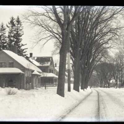 Negative, glass plate