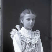 Negative, glass plate