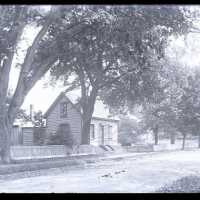 Negative, glass plate