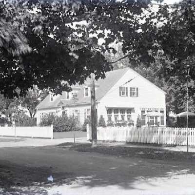 Negative, glass plate