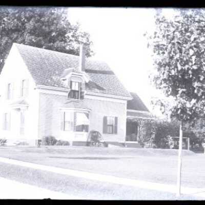 Negative, glass plate