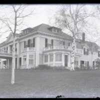 Negative, glass plate