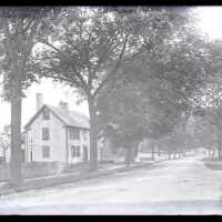Negative, glass plate