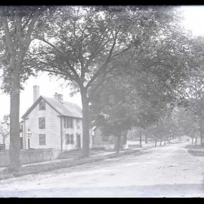 Negative, glass plate