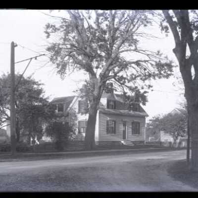 Negative, glass plate