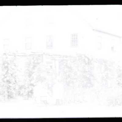 Negative, glass plate
