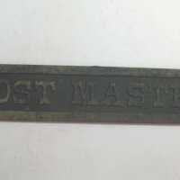 Nameplate