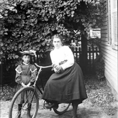 Negative, glass plate