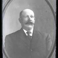 Negative, glass plate
