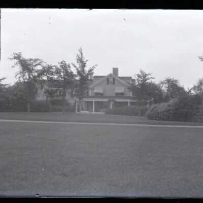 Negative, glass plate