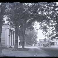 Negative, glass plate
