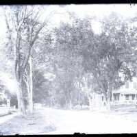 Negative, glass plate