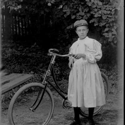 Negative, glass plate