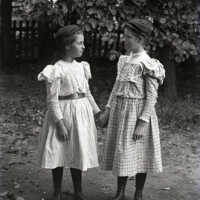Negative, glass plate