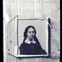 Negative, glass plate