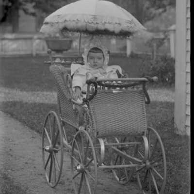 Negative, glass plate