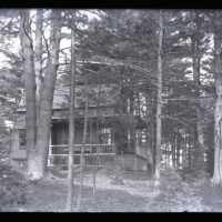 Negative, glass plate