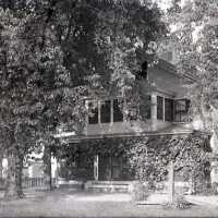Negative, glass plate