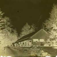 Negative, glass plate