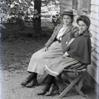 Negative, glass plate