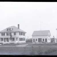 Negative, glass plate