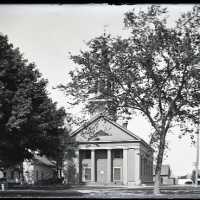 Negative, glass plate