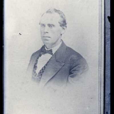 Negative, glass plate