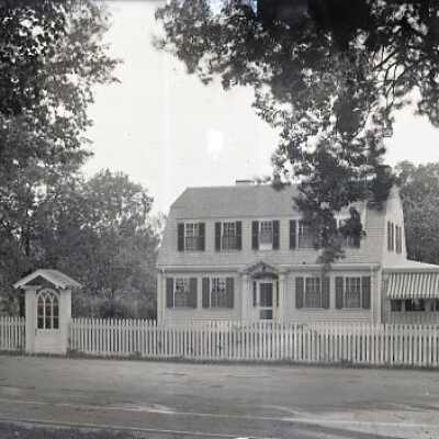 Negative, glass plate