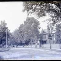 Negative, glass plate