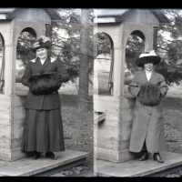 Negative, glass plate