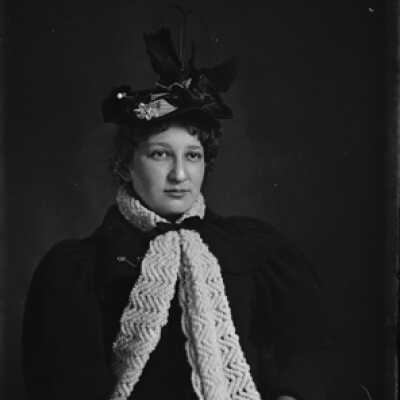 Negative, glass plate