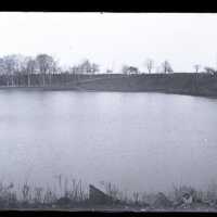 Negative, glass plate