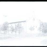 Negative, glass plate