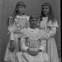 Negative, glass plate