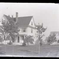 Negative, glass plate