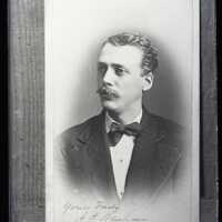 Negative, glass plate
