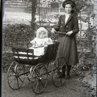 negative, glass plate