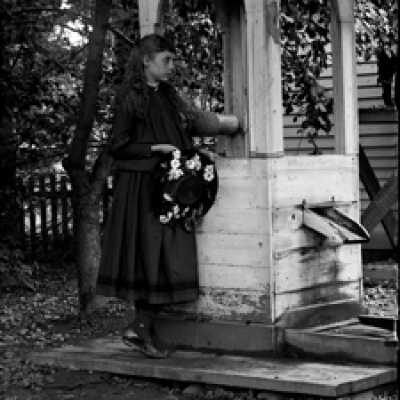 Negative, glass plate