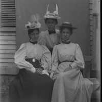 Negative, glass plate
