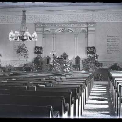 Negative, glass plate