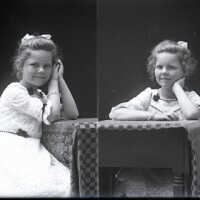 Negative, glass plate